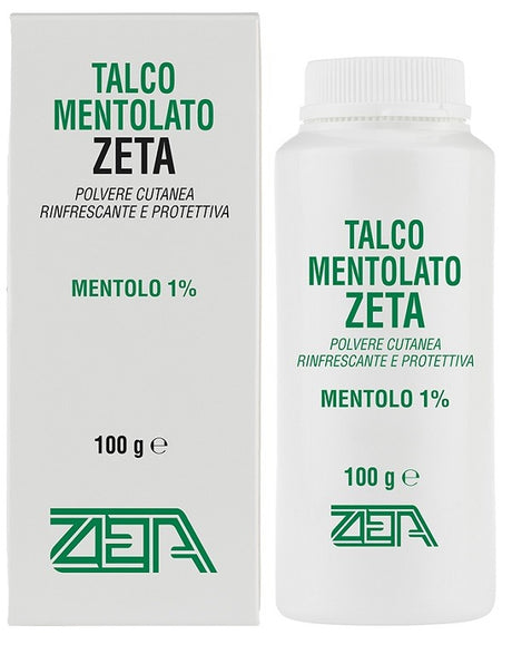 zeta farmaceutici talco mentolato zeta 100 g zeta farmaceutici