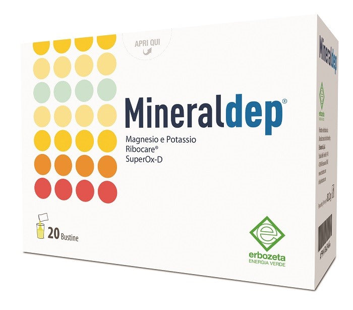 erbozeta elp mineraldep 20 bustine erboristeria magentina