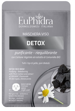 zeta farmaceutici euphidra maschera viso detox 1 pezzo euphidra ean 8056772636536