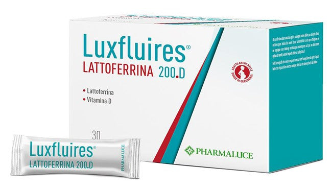 pharmaluce elp luxfluires lattoferrina 200d 30 stick pharmaluce