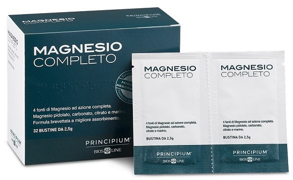 bios line principium magnesio completo 32 bustine principium ean 8030243028532