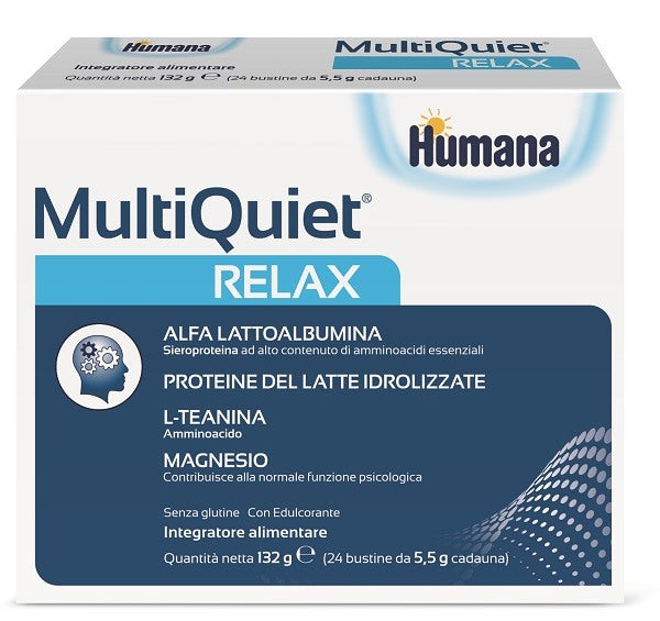 humana italia multiquiet relax 24 bustine humana ean 8031575651351