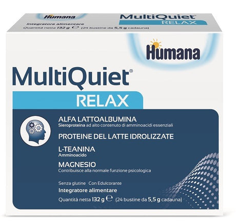 humana italia multiquiet relax 24 bustine humana ean 8031575651351