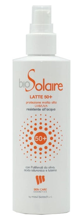 mavi biosolaire latte 50 protezione molto alta 200 ml ean 8054608872011