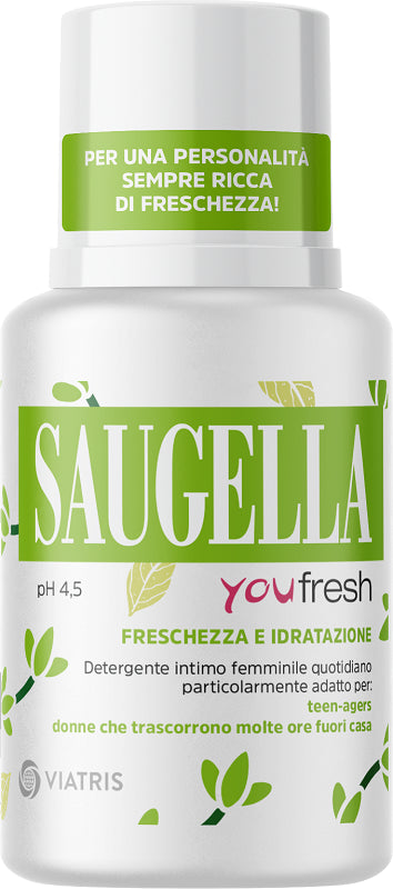 meda pharma spa saugella you fresh ph 45 freschezza e idratazione detergente intimo 100 ml saugella
