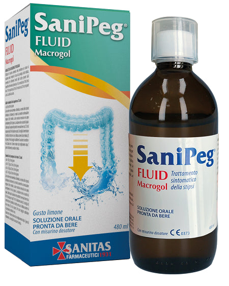 sanitas farmaceutici sanipeg fluid macrogol 480 ml