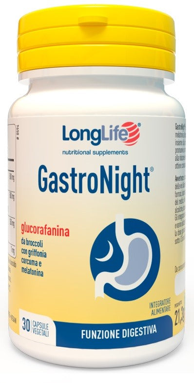 longlife longlife gastronight 30 capsule vegetali long life ean 8054521004124