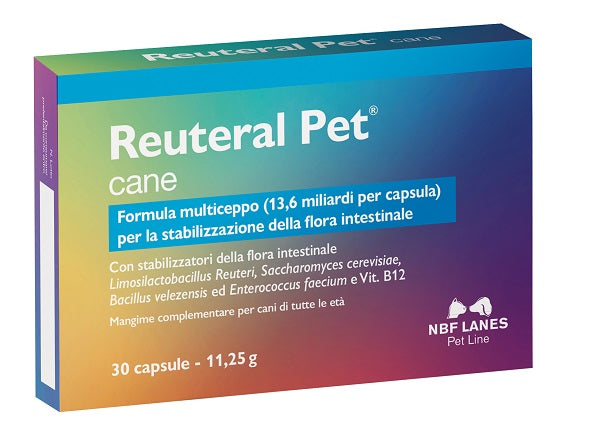 n b f lanes reuteral pet cane 30 capsule ean 8056590989807