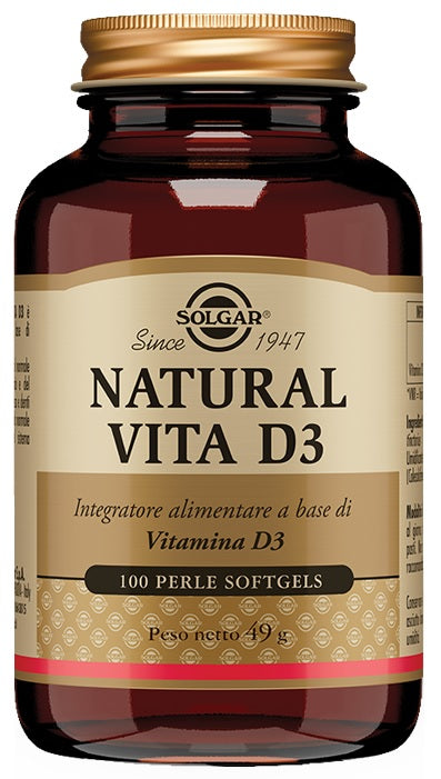 solgar italia natural vita d3 100 perle solgar ean 0033984010758