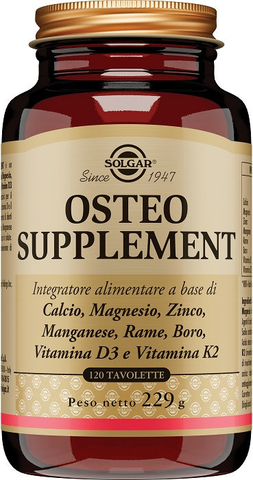 solgar italia osteo supplement 120 tavolette solgar ean 0033984006447