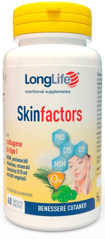 longlife longlife skin factors 60 tavolette long life ean 8054521004254
