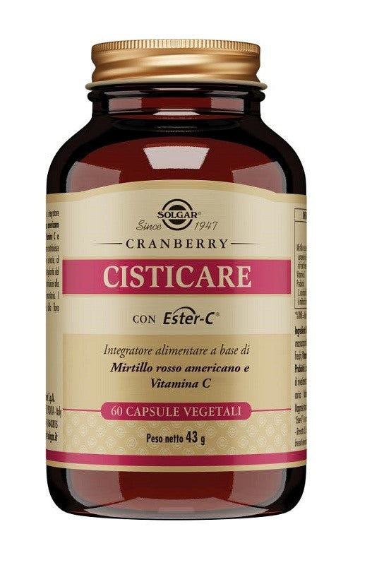 solgar italia cisticare 60 capsule solgar ean 0033984009431