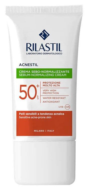 ganassini cosmetic rilastil sun system acnestil crema spf50 40 ml rilastil ean 8050444859513