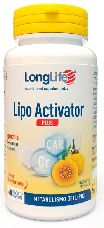 longlife longlife lipo activator plus 60 tavolette long life ean 8054521004285
