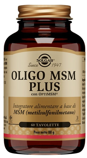 solgar italia oligo msm plus 60 tavolette solgar ean 0033984008489