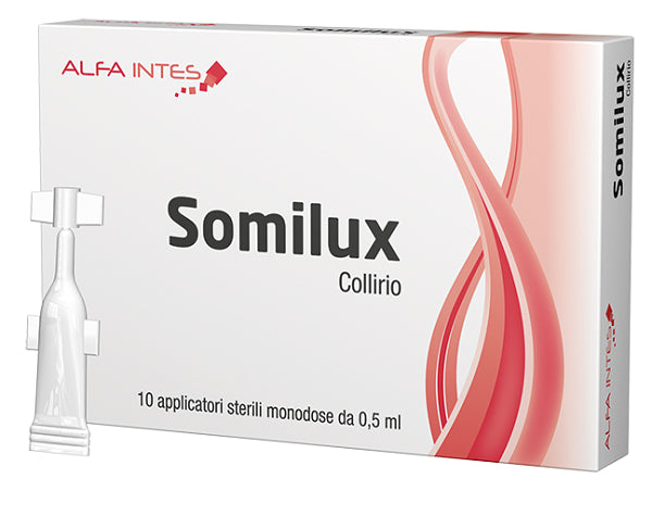 alfa intes somilux collirio 10 applicatori sterili monodose da 05 ml alfa intes