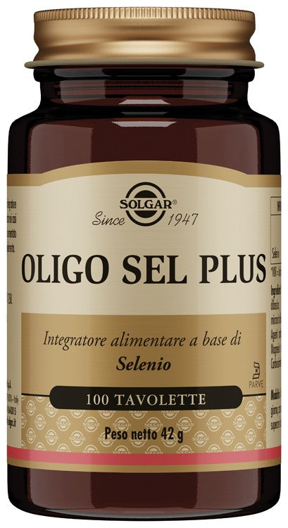 solgar italia oligo sel plus 100 tavolette solgar ean 0033984007949