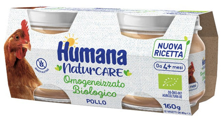 humana italia humana omogeneizzato pollo biologico 2 pezzi 80 g humana ean 8031575654277