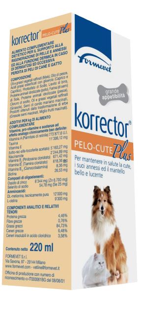 formevet korrector pelo cute plus 220 ml korrector ean 8033638273197