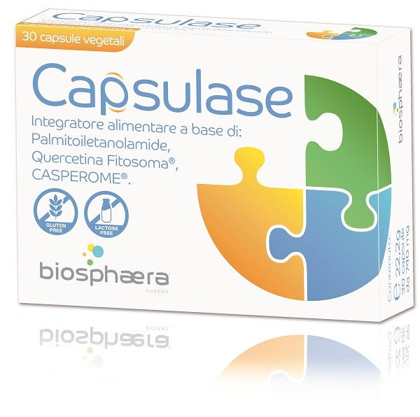 biosphaera pharma capsulase 30 capsule ean 8056093530469