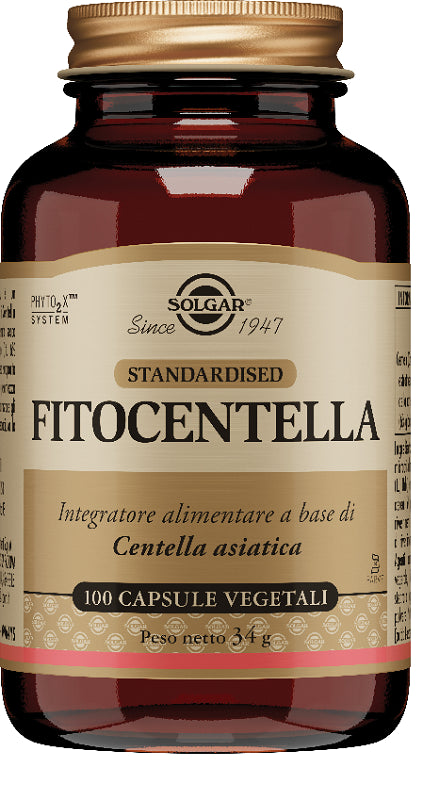 solgar italia fitocentella 100 capsule vegetali solgar ean 0033984007253