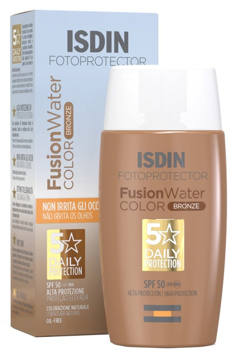 isdin fusion water color bronze 50 ml isdin ean 8429420231559