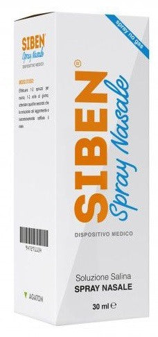 agaton siben spray nasale soluzione salina 30 ml agaton