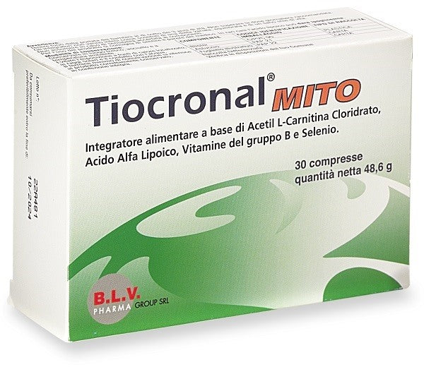 blv pharma group tiocronal mito 30 compresse