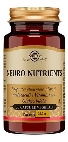 solgar italia neuro nutrients 30 capsule vegetali solgar ean 0033984010253