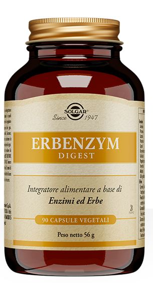 solgar italia erbenzym digest 90 capsule vegetali solgar ean 0033984010222