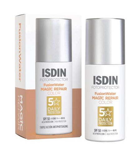 isdin fotoprotector fusion water magic repair color spf 50 50 ml isdin ean 8429420282421