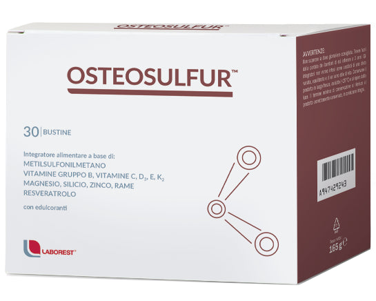 uriach italy osteosulfur 30 bustine uriach