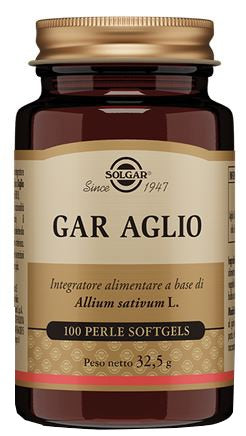 solgar italia gar aglio 100 perle solgar ean 0033984010239