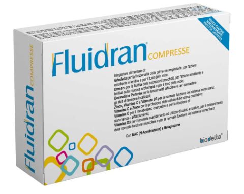 biodelta fluidran 30 compresse biodelta
