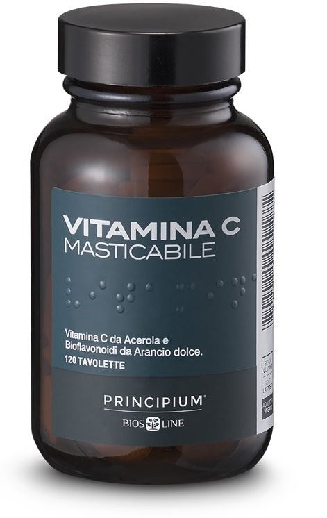bios line principium vitamina c masticabile 120 tavolette principium ean 8030243032478