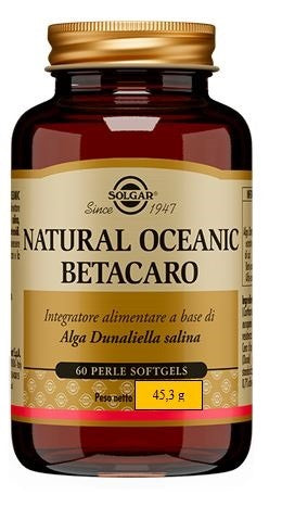 solgar it multinutrient natural oceanic betacaro 60 perle solgar ean 0033984010543