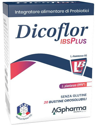 ag pharma dicoflor ibsplus 20 bustine orosolubili dicoflor