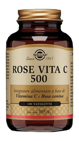 solgar italia rose vita c 500 100 tavolette ean 0033984011632