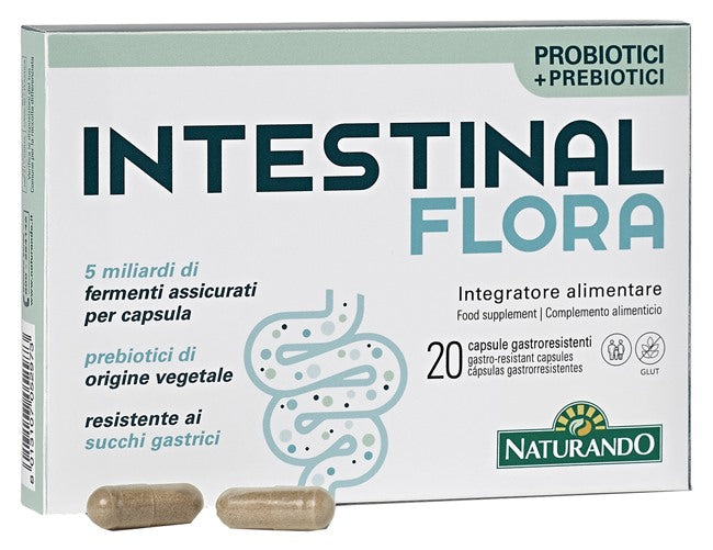 naturando intestinal flora 20 capsule naturando ean 8013107052973