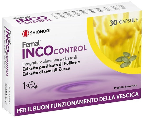 shionogi srl femal incocontrol 30 capsule shionogi ean 3665351000863