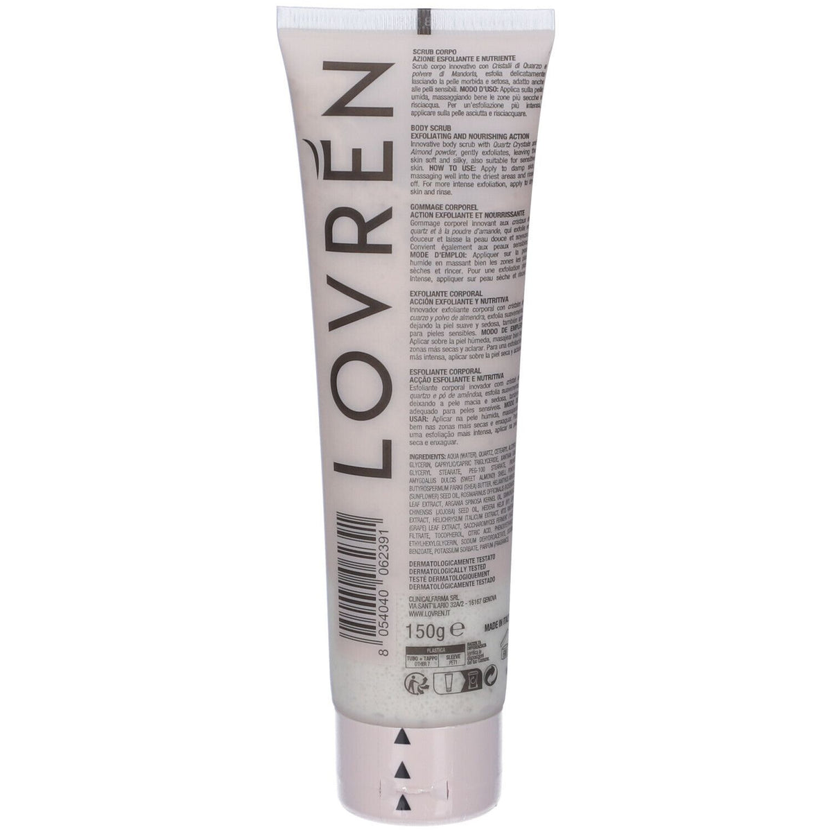 Lovren Scrub Corpo 150 G Lovren