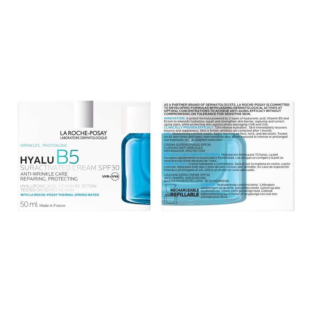 Creme Hyalu B5 Vaso Spf30 50 Ml La Roche Posay