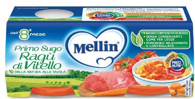 mellin mellin primosugo ragu di vitello 2 vasetti da 80 g mellin ean 5900852021961