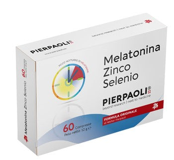 polifarma melatonina zinco selenio pierpaoli 60 compresse pierpaoli ean 8053306380071
