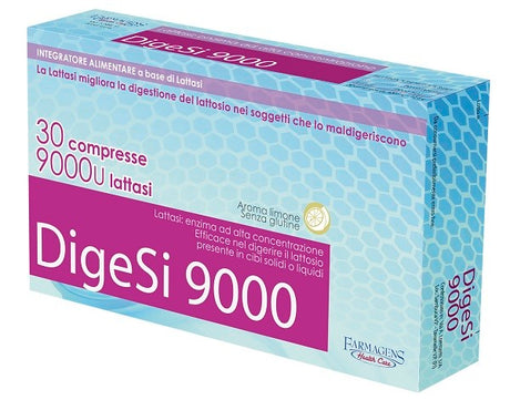 farmagens digesi 9000 30 compresse 9000u lattasi