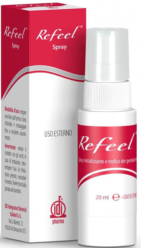 integratori diet ital refeel spray rivitalizzante e trofico dei genitali esterni femminili 20 ml idi integratori dietetici italiani s r l