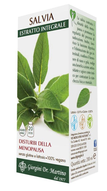 giorgini ser vis salvia estratto integrale 200 ml giorgini ean 8056364774479
