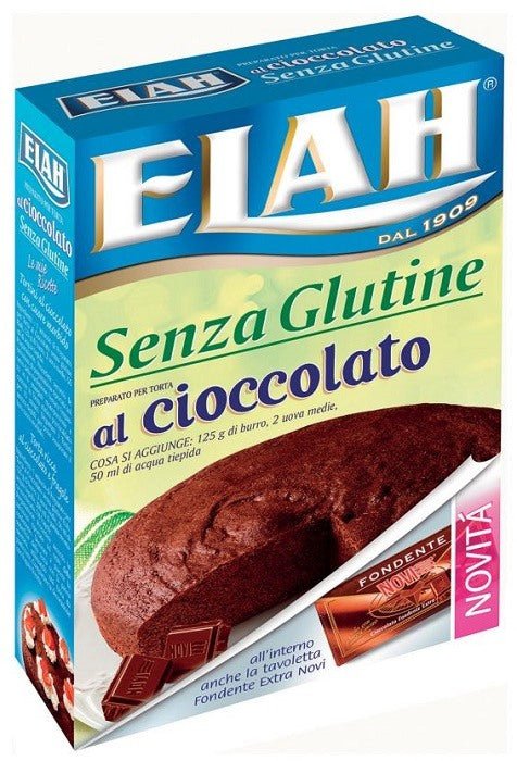 elah dufour elah preparato per torta al cioccolato senza glutine ean 8004610101791