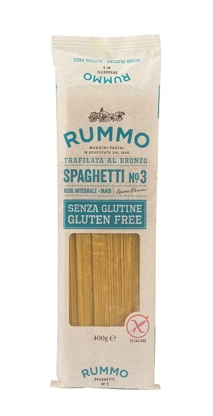 rarifarm rummo spaghetti n3 di riso integrale e mais 400 g rummo ean 8008343880039