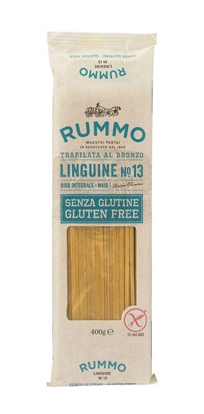 rarifarm rummo linguine n13 di riso integrale e mais 400 g rummo ean 8008343880138